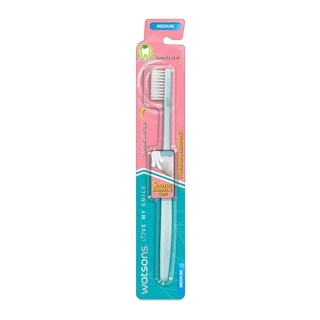 Watsons วัตสัน แปรงสีฟัน สแตนดาร์ด คอมแพ็ค (มีเดียม) 1ด้าม