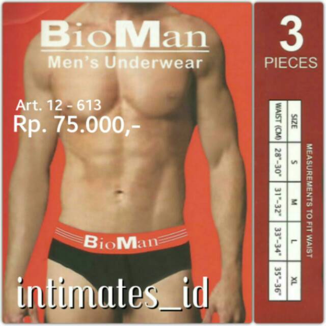 BIOMAN 613 MENS UNDERWEAR