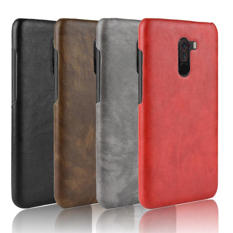 เคสโทรศัพท์หนัง PU สำหรับ Xiaomi Poco F1 เคสสำหรับ Xiaomi Poco F1