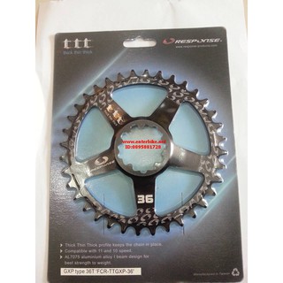 ใบจานหน้า Response Chainring 36T GXP Type 36T FCR-TTGXP-36"