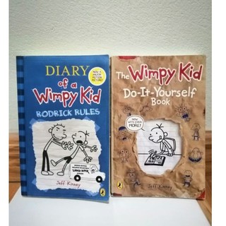 Diary of a Wimpy Kid, The Wimpy., by Jeff Kinney. Puffin book  เล่มหนา -S/v