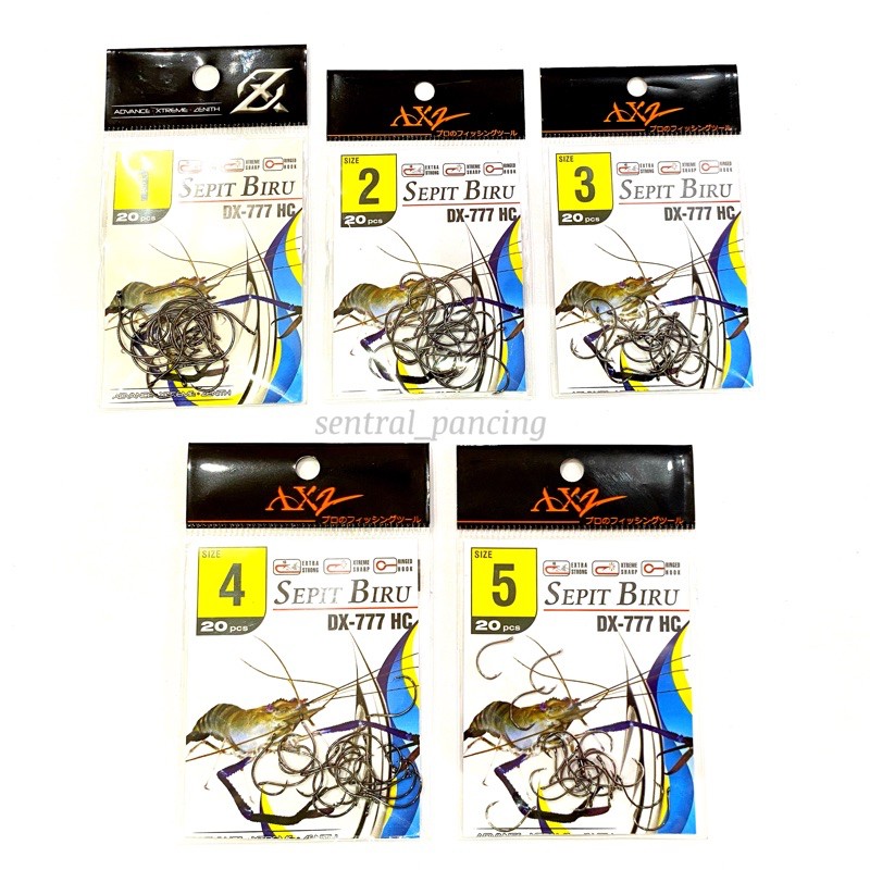 MATA AXZ SHRIMP HOOK BLUE SPRING DX-777 HC