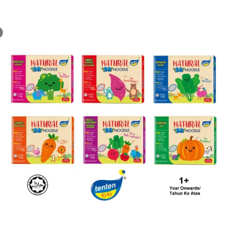 Tenten Natural Baby Noodle 150g [HALAL]