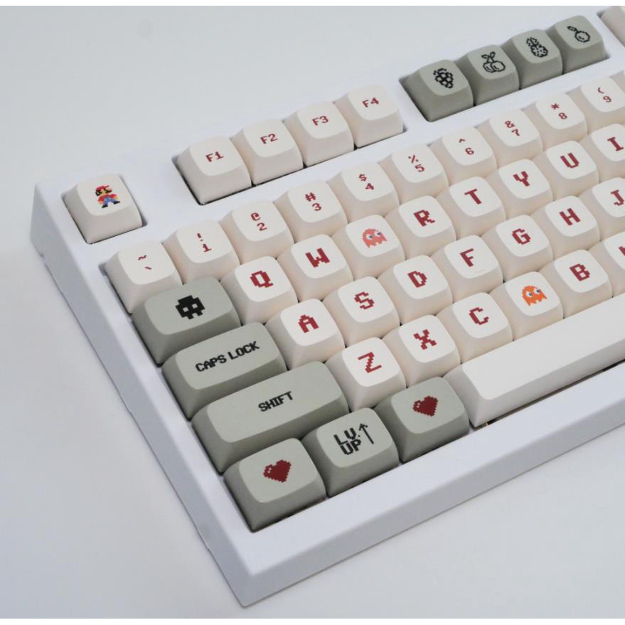 Keycaps 143 Keys คีย์บอร์ดวิดีโอเกม Xda ความสูง Pbt วัสดุระเหิดคีย์บอร์ดกลรูปแบบที่กำหนดเอง