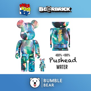 [‼️ของแท้, พร้อมส่ง‼️] 400%+100% Bearbrick Pushead Blue Water