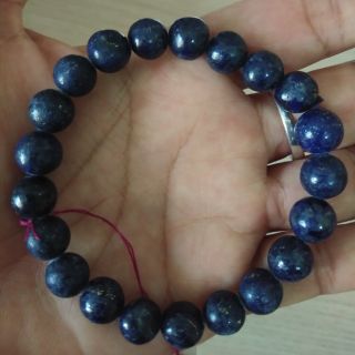 LU010(Lapislazuli) : สร้อยข้อมือหินลาพิสลาซูลี 8 มม.