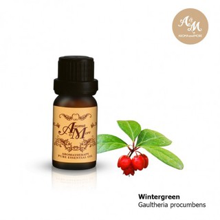 Aroma&amp;More  Wintergreen Essential oil 100% น้ำมันหอมระเหยวินเทอร์กรีน ,China 10/30ML