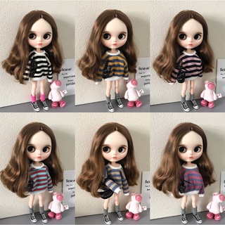 Blythe เสื้อผ้าตุ๊กตา ob24 obitsu24 1/6BJD azone หลายข้อต่อ licca 6