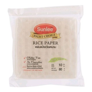 แป้งเวียดนาม Sunlee Rice Paper Size 10cm.