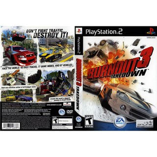 BURNOUT 3 [PS2 US : DVD5 1 Disc]