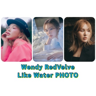 Wendy RedVelvet - PHOTO รูป Like Water ขนาด 5.5x8.5 / 9.5x14.5 cm.