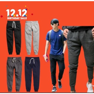 กางเกงขายาว Jogger กางกงวอร์มS-2XL