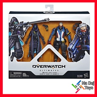 Hasbro Overwatch Ultimates Series ANA and SOLDIER :76 Dual Pack 6" figure แอนนา กับ โซลเยอร์ 76 ขนาด 6 นิ้ว ฟิกเกอร์