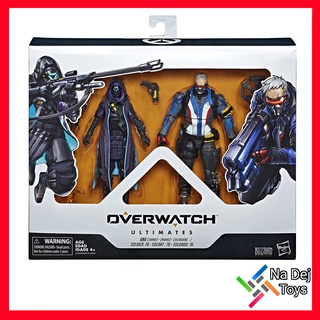 Hasbro Overwatch Ultimates Series ANA and SOLDIER :76 Dual Pack 6" figure แอนนา กับ โซลเยอร์ 76 ขนาด 6 นิ้ว ฟิกเกอร์