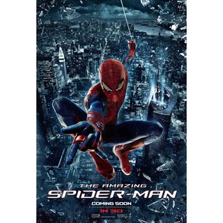 โปสเตอร์หนัง Spider Man สไปเดอร์แมน Superhero Movie Poster ภาพติดผนัง ตกแต่งบ้าน รูปติดห้อง ของสะสม ร้านคนไทย 77poster