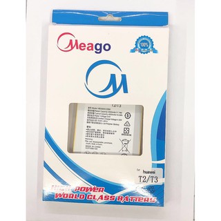 Battery เเบตเตอรี่ meago รุ่น huawei T2 / T3 สินค้าพร้อมส่ง