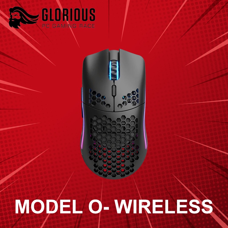 เมาส์เกมมิ่งไร้สาย Glorious รุ่น Model O Wireless ประกันศูนย์ 2 ปี