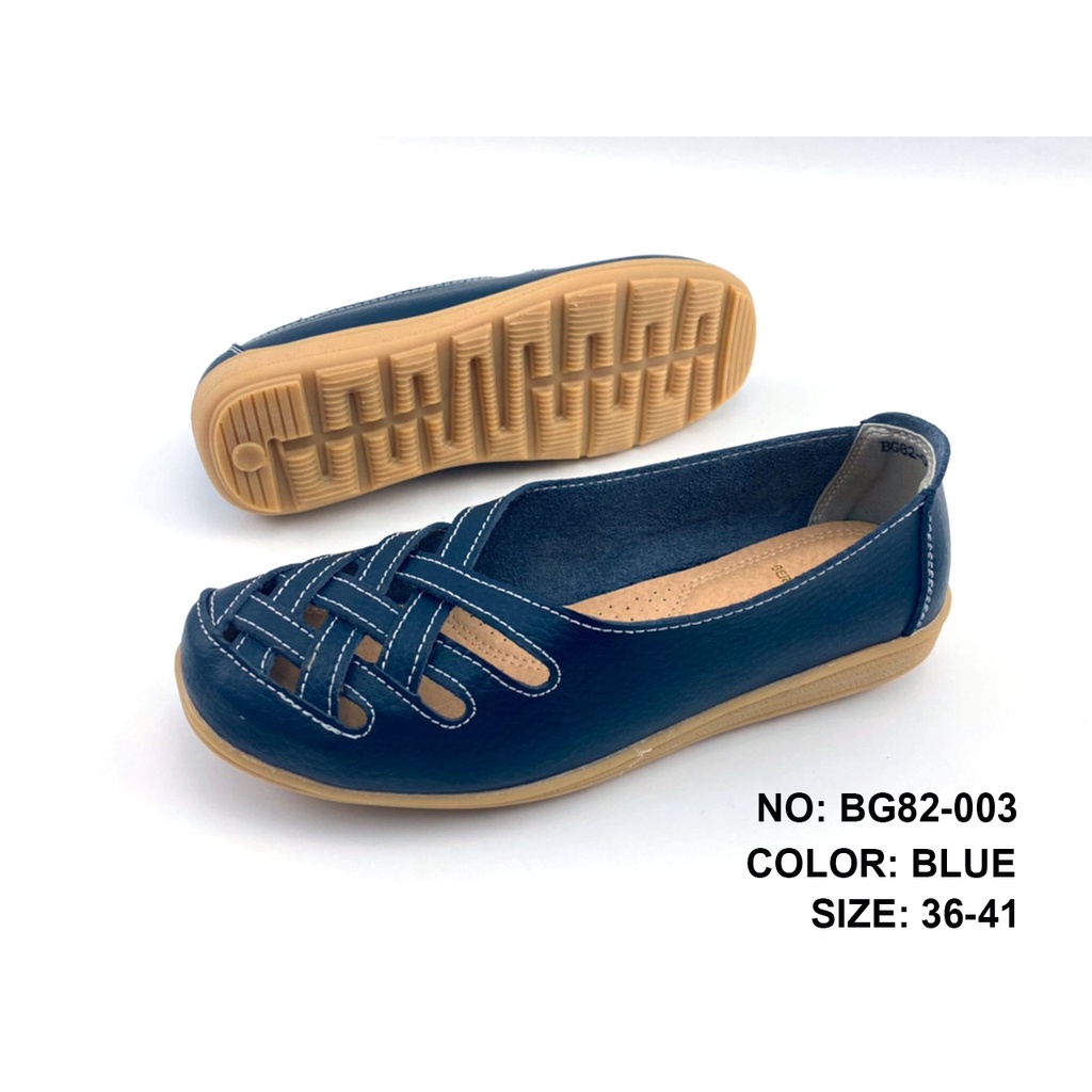 CSB รองเท้าหนังวัว BG82-003 รองเท้าแฟชั่นคัดชู ใส่ทำงาน พร้อมส่ง ราคา ถูกที่สุด ดีลบีเคเค แกลเลอรีภาพที่ 8
