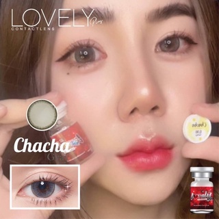 chacha brown by love รุ่นน้ำตาลขอบบาง ตาวาวธรรมชาติ