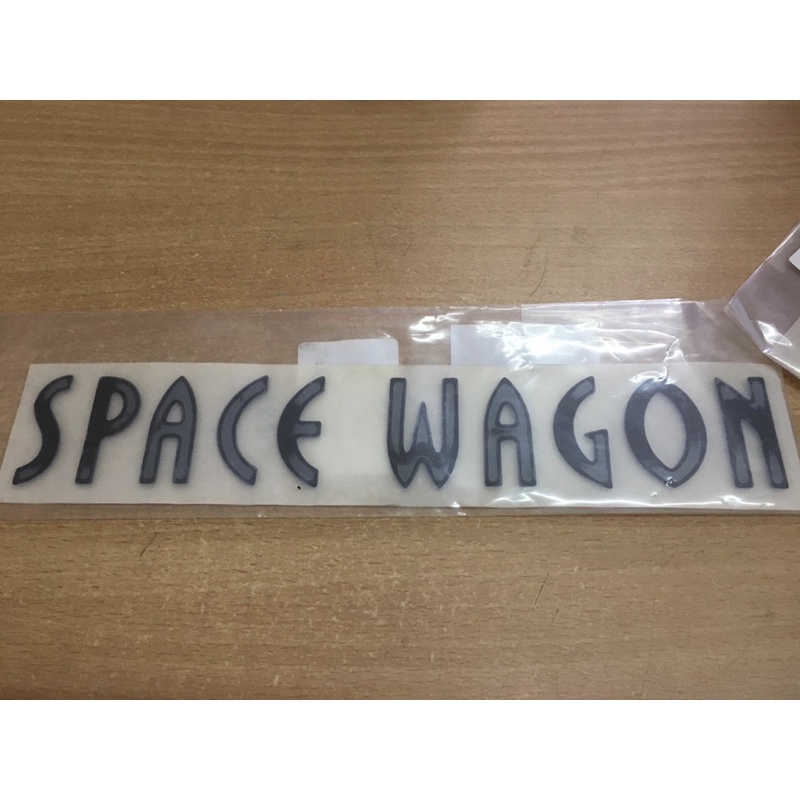 สติ๊กเกอร์ ตัวหนังสือฝาท้ายSPECEWAGON 2.4MIVEC แท้ใหม่