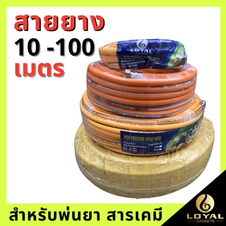 สายยางพ่นยา 3 ชั้น สายยางพ่นยา 100 50 20 เมตร สายยางสำหรับฉีดยา สายยาง 4 หุน