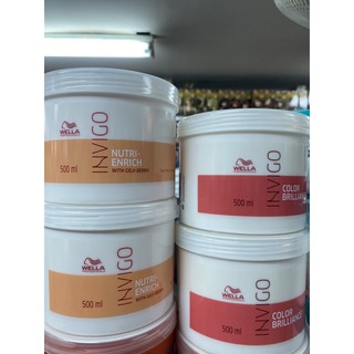 โฉมใหม่ Wella professional mask treatment  เวลล่า​ ทรีทเม้นท์ หมักผม 500 มล