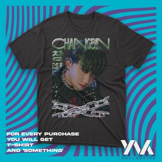 Changbin ถาดรอง สําหรับเด็ก | เสื้อยืด พิมพ์ลายศิลปินเกาหลี Skz