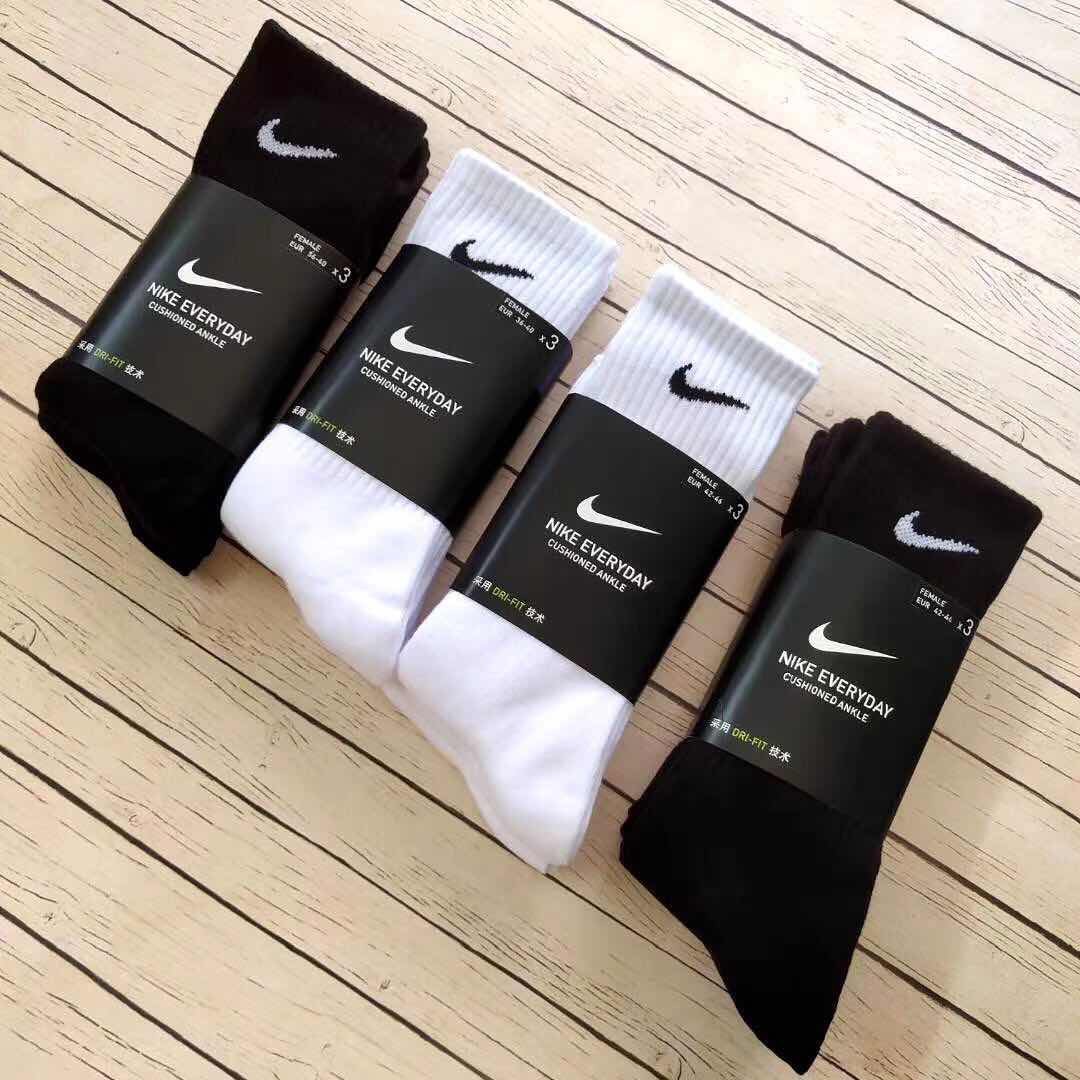 High Quality 3 Pairs Spot Nk In High Socks Men S Socks Socks Breathable Cotton Socks Sports Socks 215