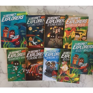 หนังสือชุด The Secret Explorer 8 เล่ม หนังสือความรู้ ภาษาอังกฤษ สำหรับเด็ก