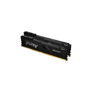 Kingston 32GB 3200MHz DDR4 CL16 DIMM (Kit of 2) 1Gx8 FURY Beast Black