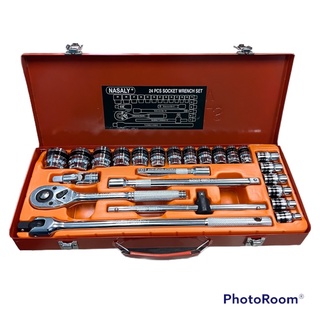 ชุดบล็อก NASALY 24 PCS WRENCH SET