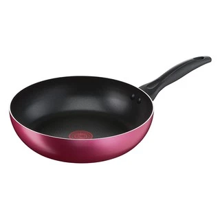 ทีฟาล์ว กระทะก้นแบนไลแอนคลีน 26 ซม. รุ่น B2240596 สีแดง TEFAL FP LIGHT+CLEAN 26 CM. #B2240595 RED