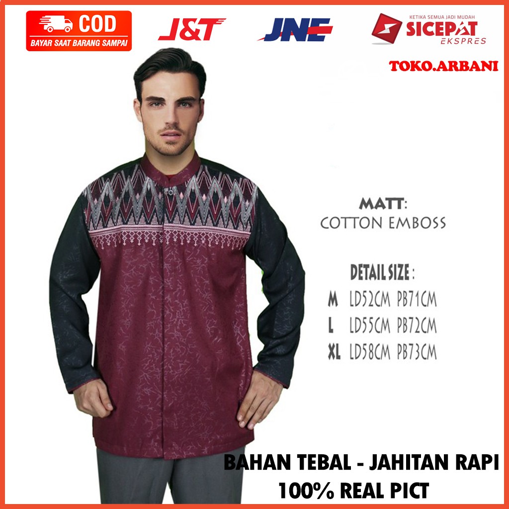 Koko ชุดเดรสแฟชั่นสําหรับผู้ชายชาวมุสลิม U5S4 Syubbanul Y1F2