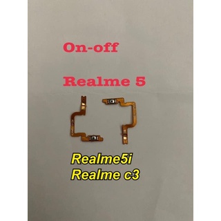 แพรสวิชปิดเปิด on off  realme5 Realme5i realme c3 ใช้ด้วยกันได้