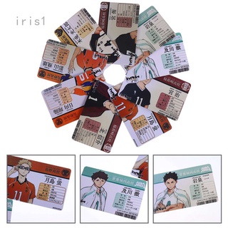 Hot การ์ดอนิเมะ Haikyuu!! Shoyo Hinata Shonen การ์ด Haikyuu!! การ์ดประจําตัวอักษร Id