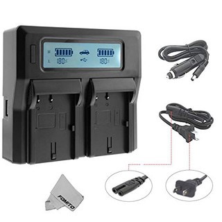 แท่นชาร์จแบตกล้องมีจอ LCD Dual Battery Charger รุ่น EN-EL21 for Nikon V2 1V2 Camera