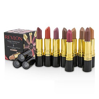 REVLON  9 Super Lustrous Lip Cube Set (Nude Edition)  Size: 9x4.2g/0.15oz