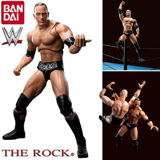 งานแท้ S.H.Figuarts BANDAI WWE The Rock เดอะร็อค Male Dwayne Johnson ดเวย์น จอห์นสัน Model Figma Superstar นักมวยปล้ำ