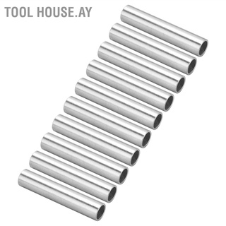 [Tool House.ay] ท่ออลูมิเนียมทรงกลม 10 มม. 6100-0810-0050 10 ชิ้น