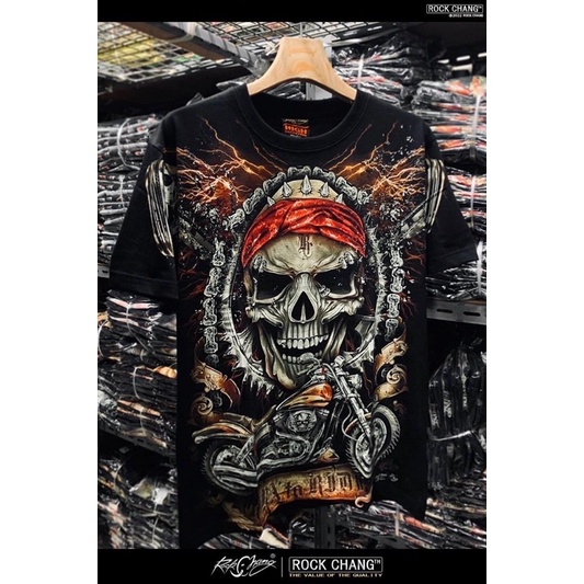 เสื้อยืด Ovp Rockchang เเบรนด์เเท้ รับประกันคุณภาพ คมชัด HD