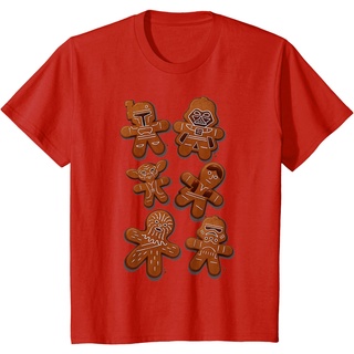 Star Wars Christmas Ginger Bread Wars Graphic T-Shirt Mens 100% cotton T-shirt new summer