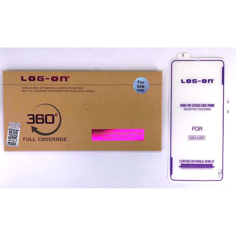 LOG ON ANTISHOCK SAMSUNG A20S ANTI SCRATCH JELLY