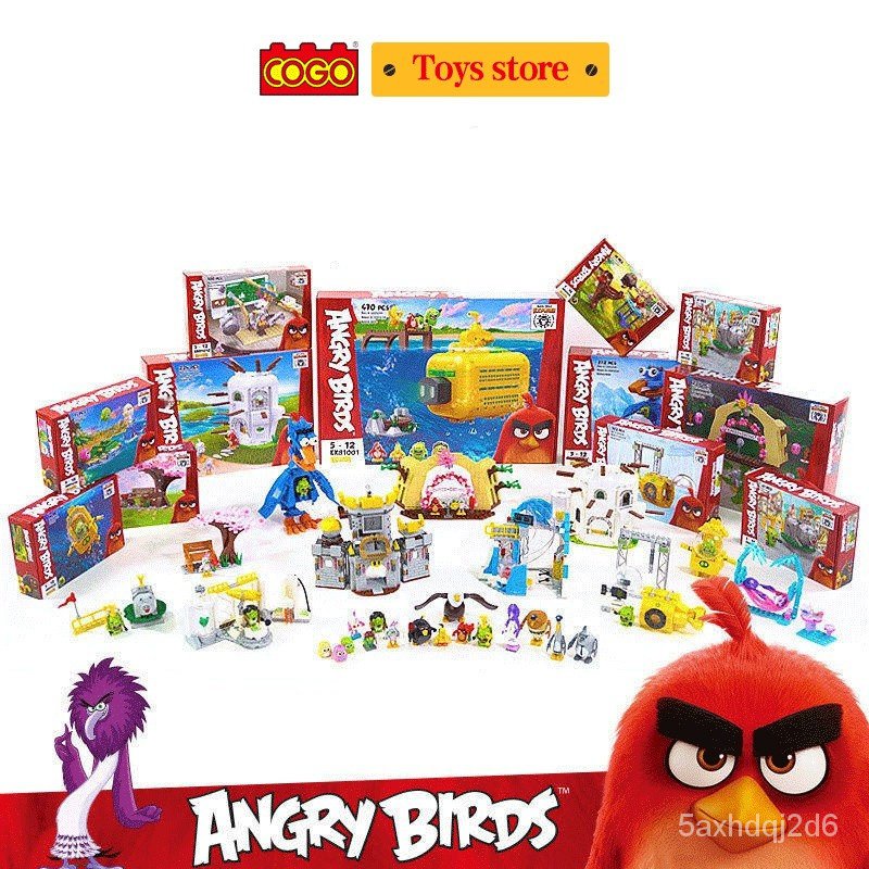 239pc Angry Bird Building Blocks Educational Set Construction Toys Kids play set 