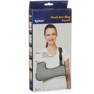 Tynor Arm Sliyng ผ้าคลองแขน มีขนาด S M L XL XXL สีเทา C01