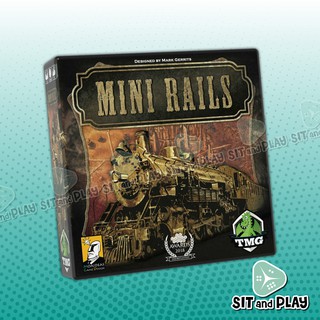 Mini Rails - Board Game - บอร์ดเกม เวอร์ชั่นภาษาอังกฤษ