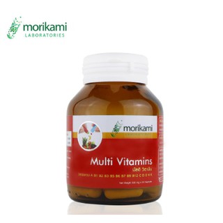 1กระปุก 30แคปซูล Morikami มัลติ วิตามิน วิตามินรวม 500 มกโมริคามิ ลาบอราทอรีส์ Morikami Multi Vitamins