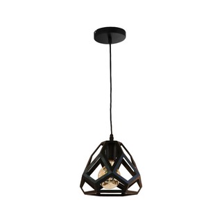 โคมไฟช่อ ไฟช่อ CARINI MODERN MD088-3736 1 หัว โคมไฟภายใน โคมไฟและหลอดไฟ PENDANT LAMP CARINI MD088-3736 BLACK