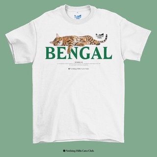 เสื้อยืดผ้าฝ้ายพิมพ์ลาย【hot tshirts】เสื้อยืดลาย BENGAL (เบงกอล) Classic Cotton Unisex 2022