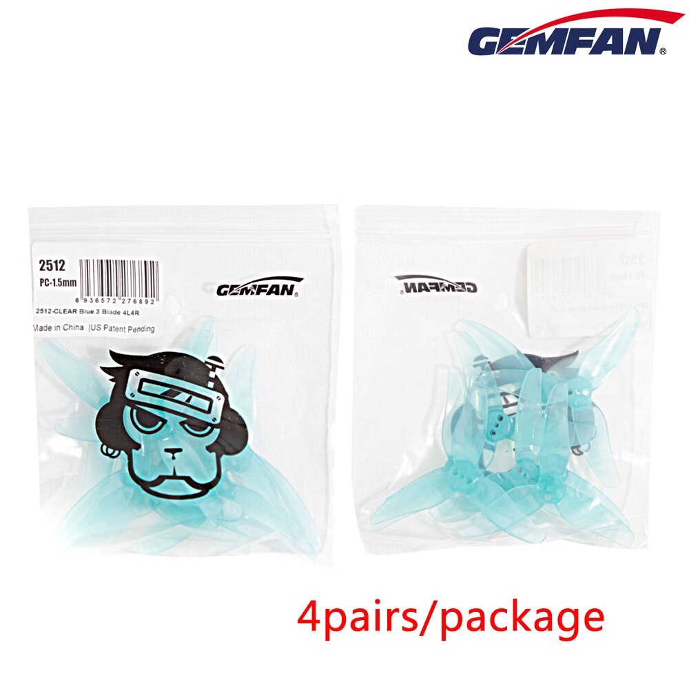 [พร้อมส่ง]🇹🇭 | Gemfan 2512-3 Toothpick Props - รูปที่ 2