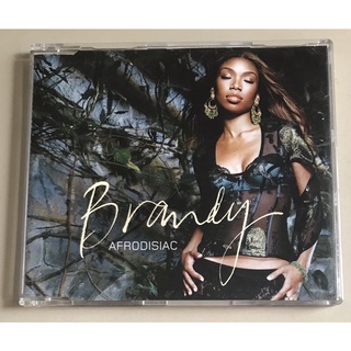 ซีดีซิงเกิ้ล ลิขสิทธิ์ มือ 2 สภาพดี...199 บาท “Brandy” ซิงเกิ้ล "Afrodisiac” แผ่นหายาก Made in EU